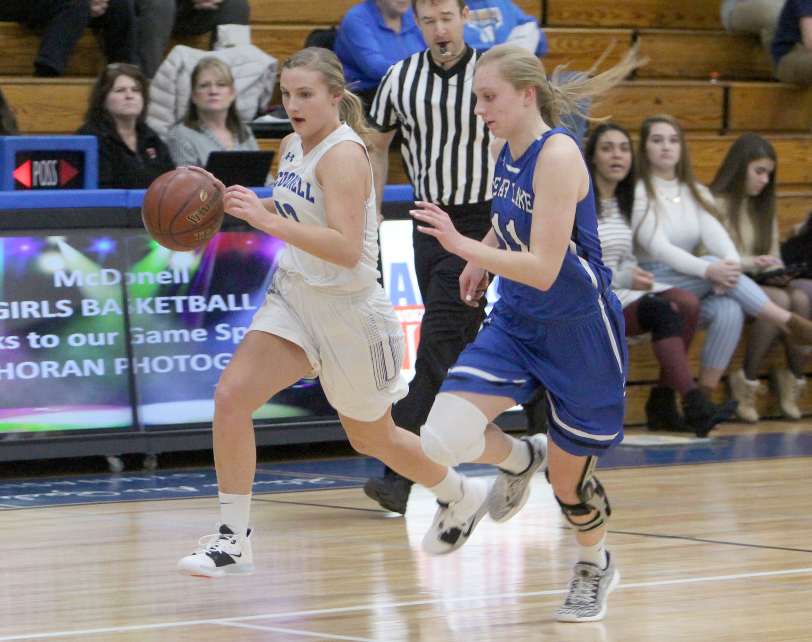 Clear Lake at McDonell girls basketball 12-9-19